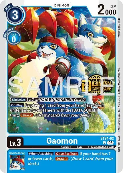 Gaomon (Welcome Tamers Pack Vol.2) card art
