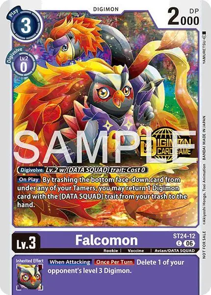 Falcomon (Welcome Tamers Pack Vol.2) card art