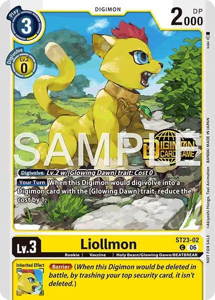 Liollmon (Welcome Tamers Pack Vol.2) card art