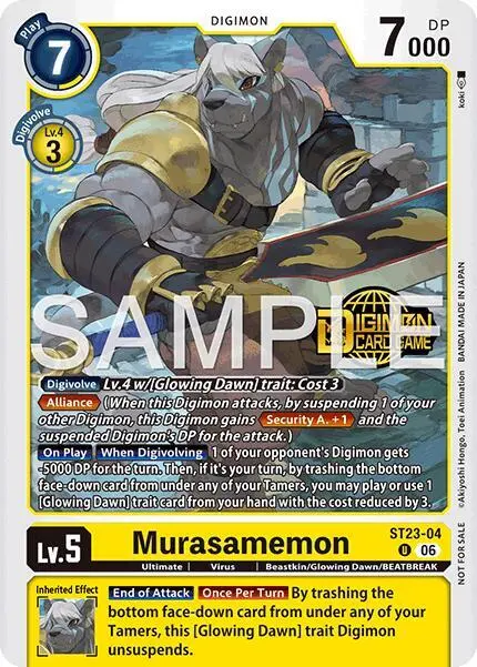 Murasamemon (Welcome Tamers Pack Vol.2) card art