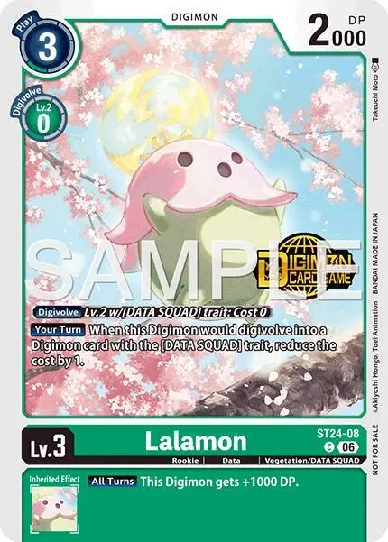 Lalamon (Welcome Tamers Pack Vol.2) card art
