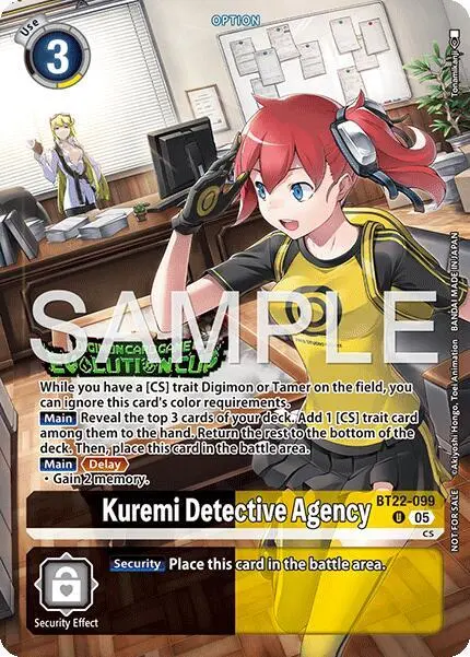 Kuremi Detective Agency (Evolution Cup 2026 Vol. 2) card art