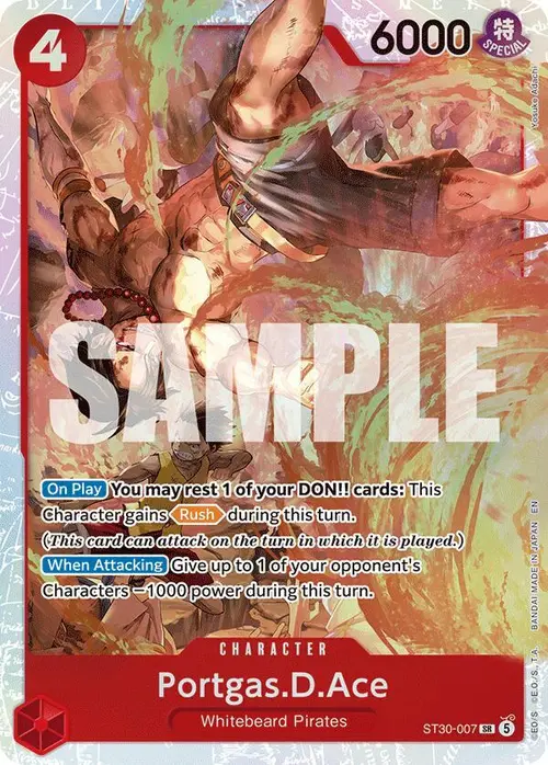 Portgas.D.Ace (007) card art