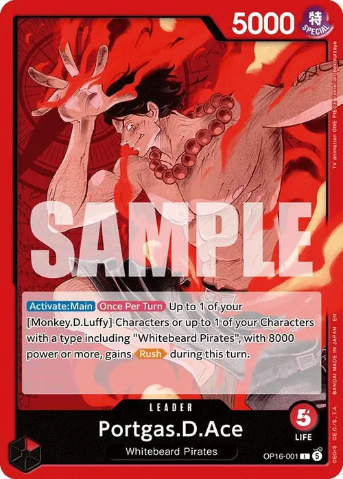 Portgas.D.Ace (001) card art
