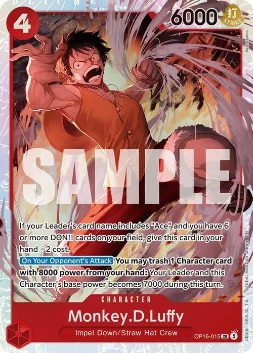 Monkey.D.Luffy card art