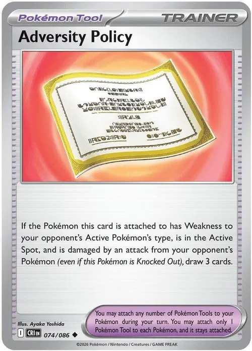 Adversity Policy card art