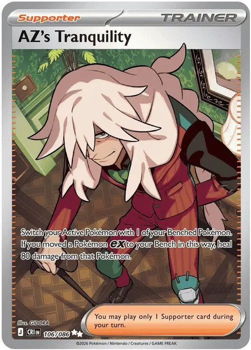 AZ's Tranquility - 106/086 card art