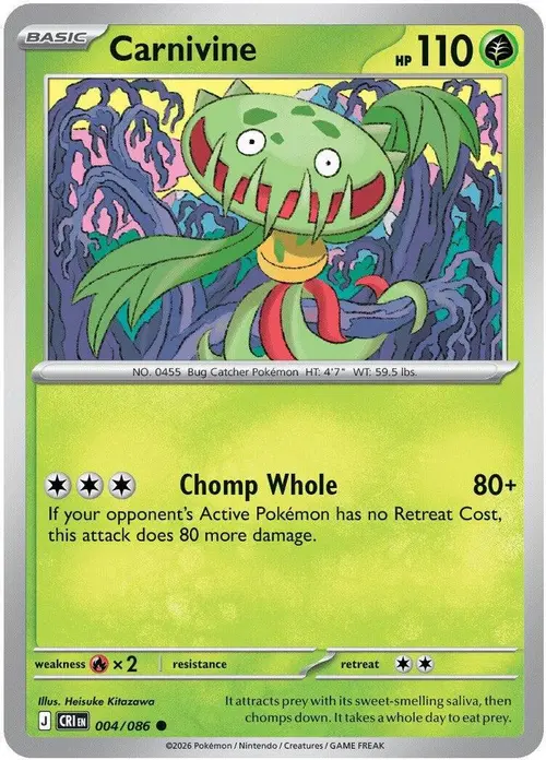 Carnivine card art