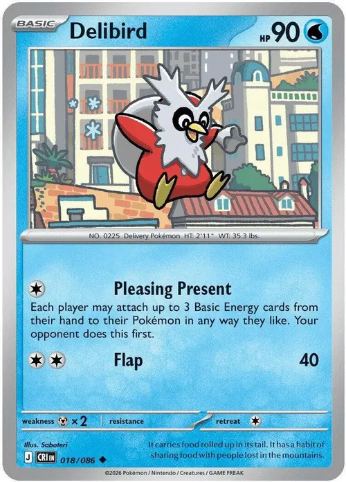 Delibird card art