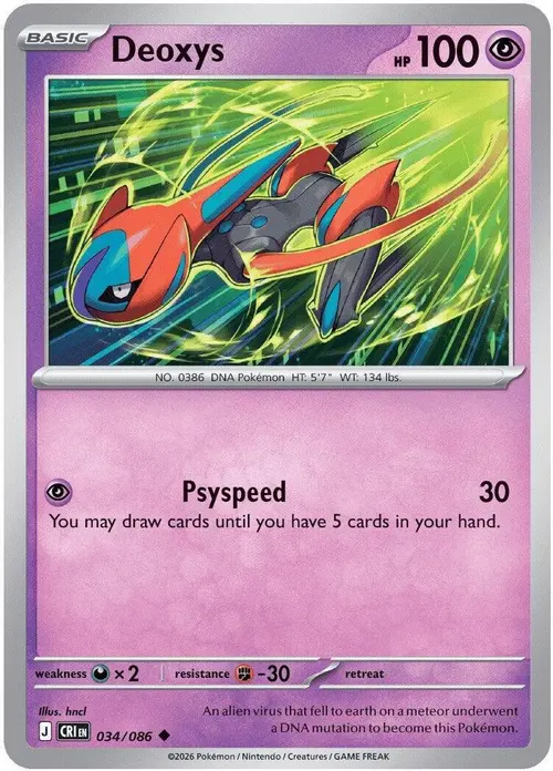 Deoxys - 034/086 card art