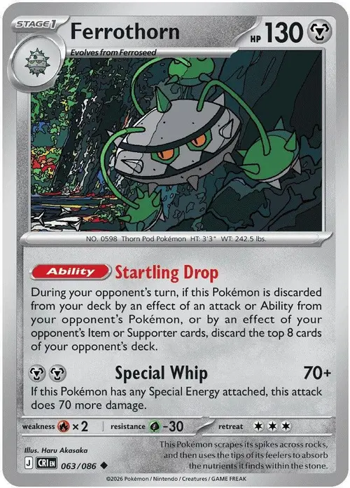 Ferrothorn card art