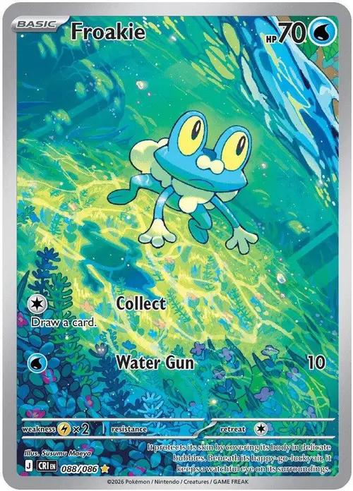 Froakie - 088/086 card art