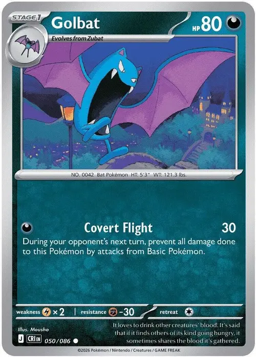 Golbat card art