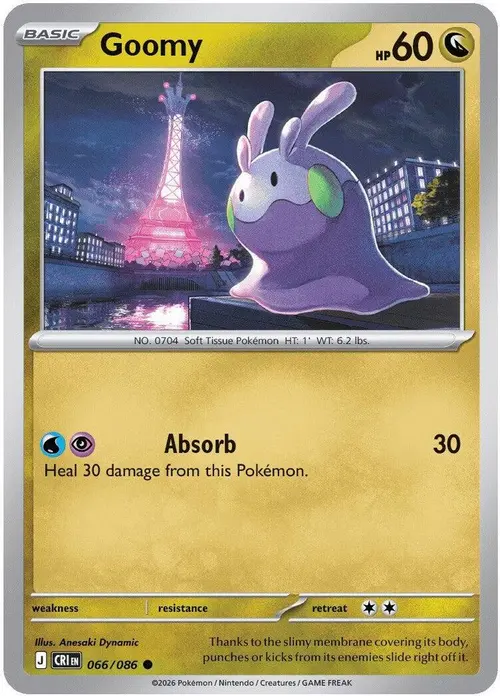 Goomy card art