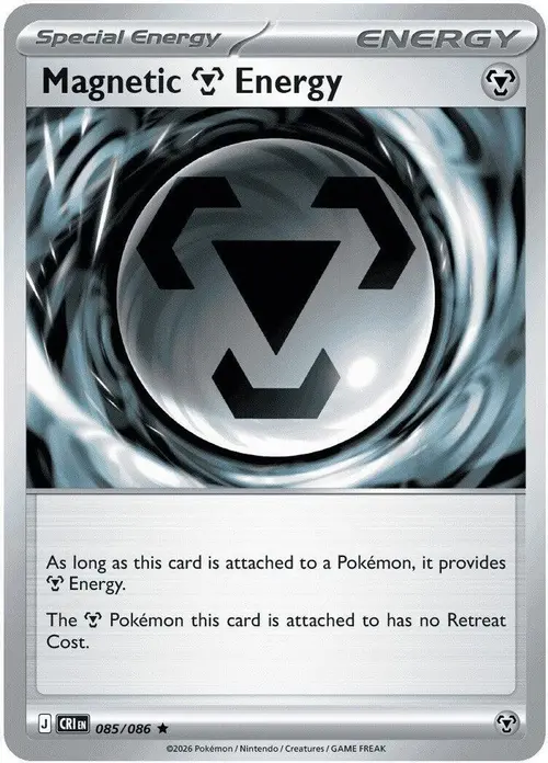 Magnetic Metal Energy card art