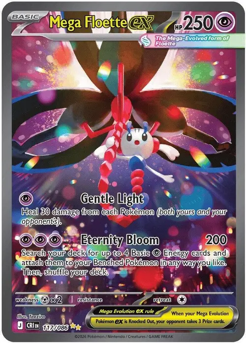 Mega Floette ex - 117/086 card art