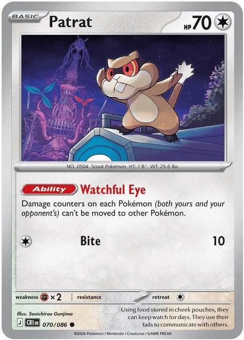 Patrat card art