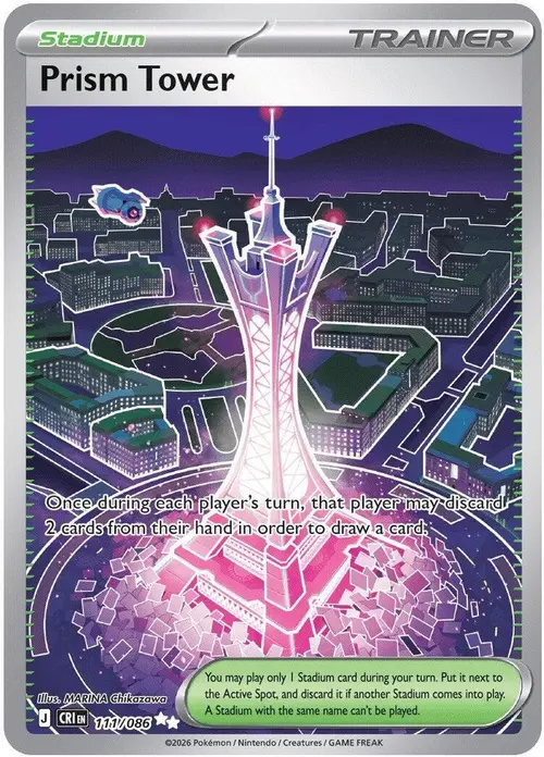 Prism Tower - 111/086 card art