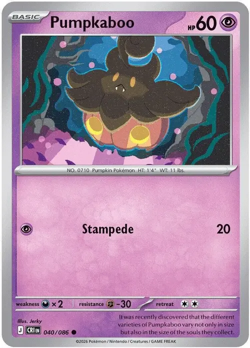 Pumpkaboo card art
