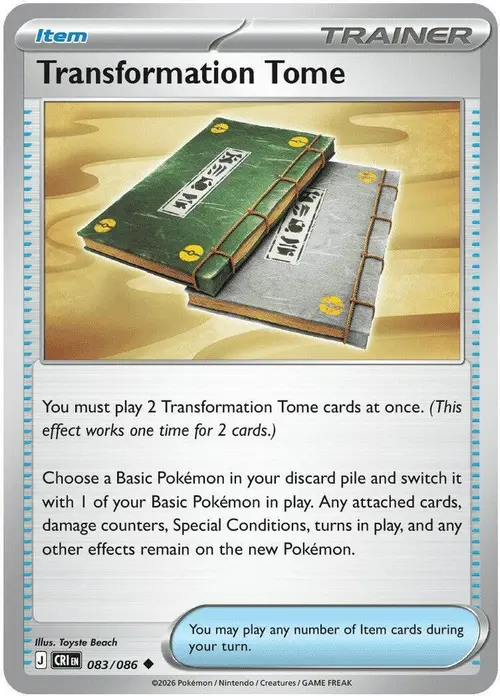 Transformation Tome card art