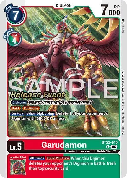 Garudamon card art