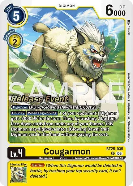 Cougarmon card art