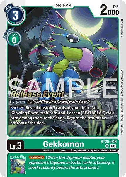 Gekkomon card art