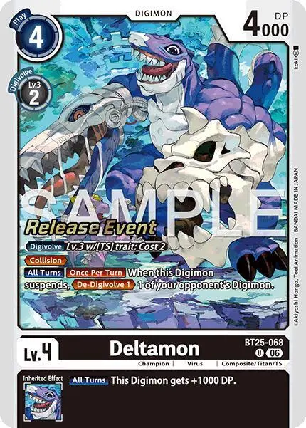 Deltamon card art