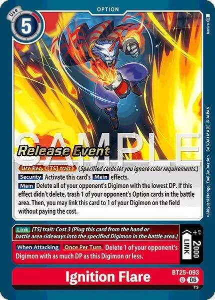 Ignition Flare card art
