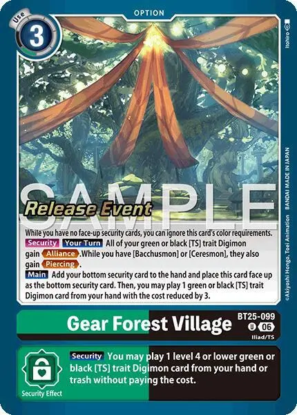Gear Forest Village card art