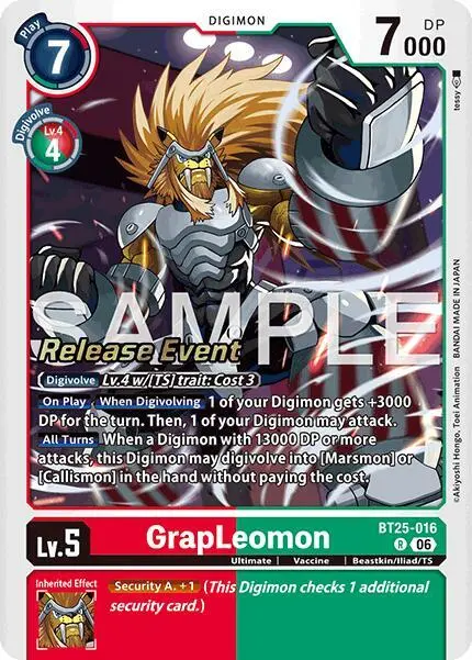 GrapLeomon card art