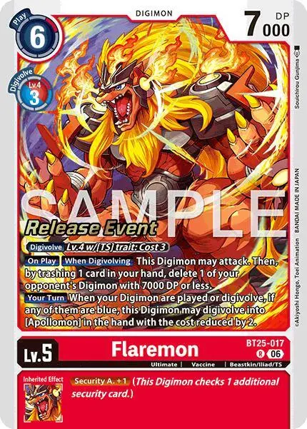 Flaremon card art