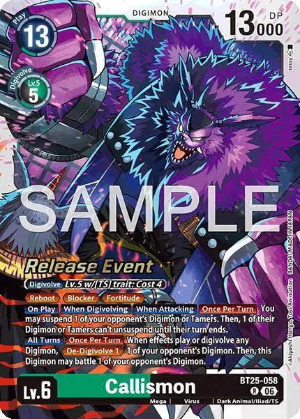 Callismon card art