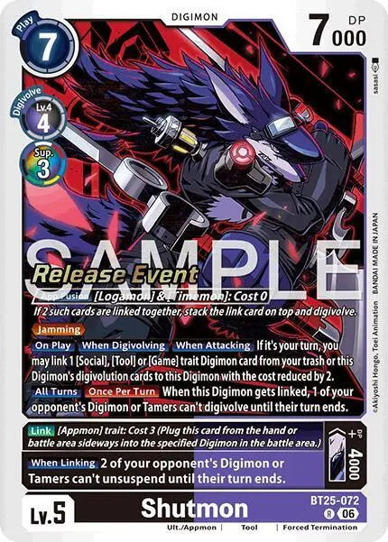 Shutmon card art