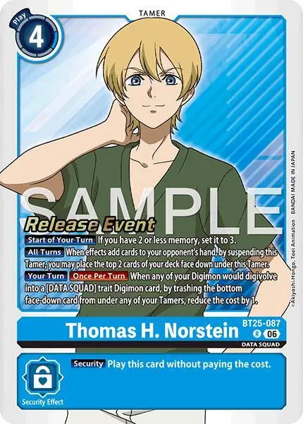 Thomas H. Norstein card art