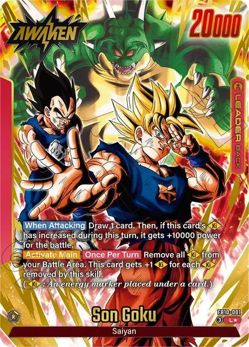 Son Goku - FB10-001 (Alternate Art) card art