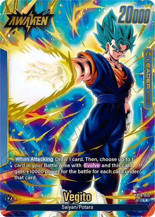 Son Goku/Vegeta // Vegito (Alternate Art) card art