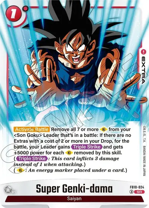 Super Genki-dama card art