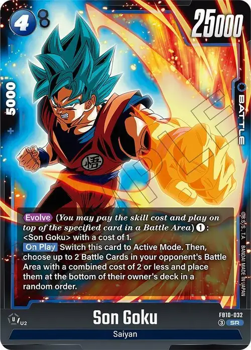 Son Goku - FB10-032 card art