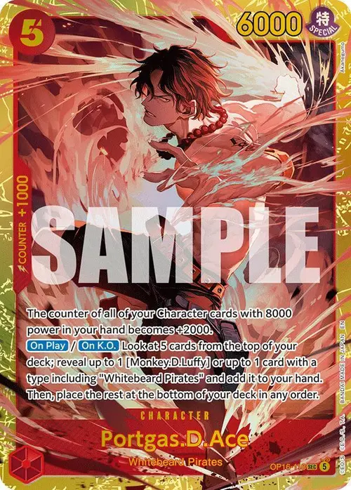 Portgas.D.Ace (118) card art