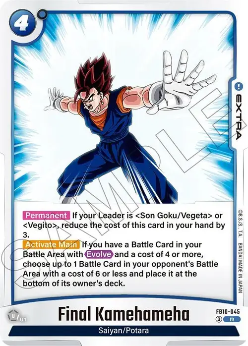 Final Kamehameha card art
