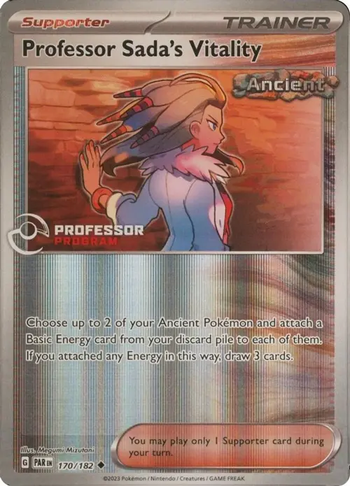 Professor Sada's Vitality card art