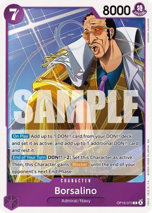 Borsalino card art
