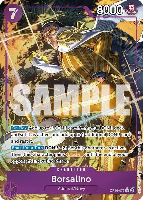 Borsalino (Alternate Art) card art