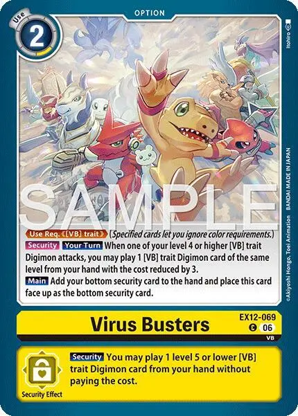 Virus Busters card art