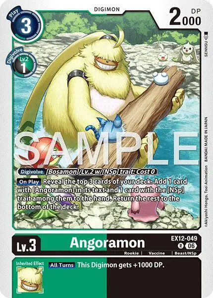 Angoramon card art