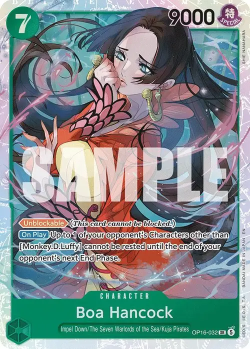 Boa Hancock card art