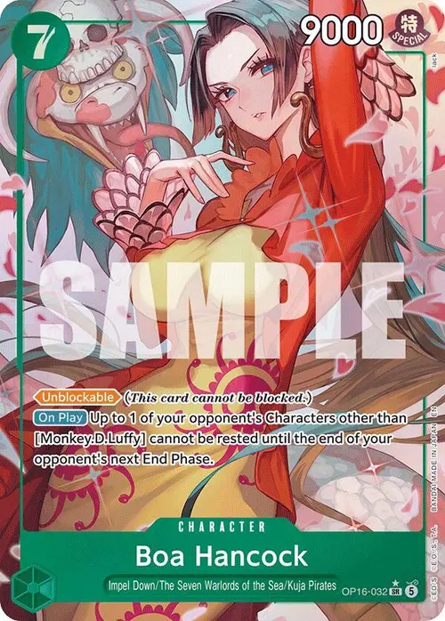 Boa Hancock (Alternate Art) card art