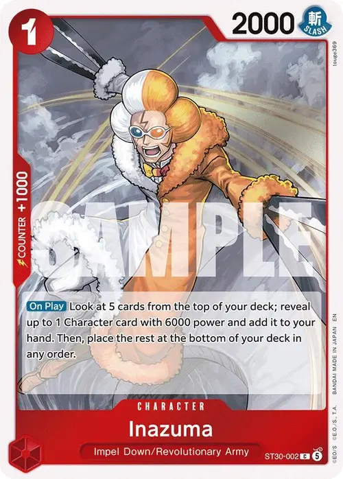 Inazuma card art