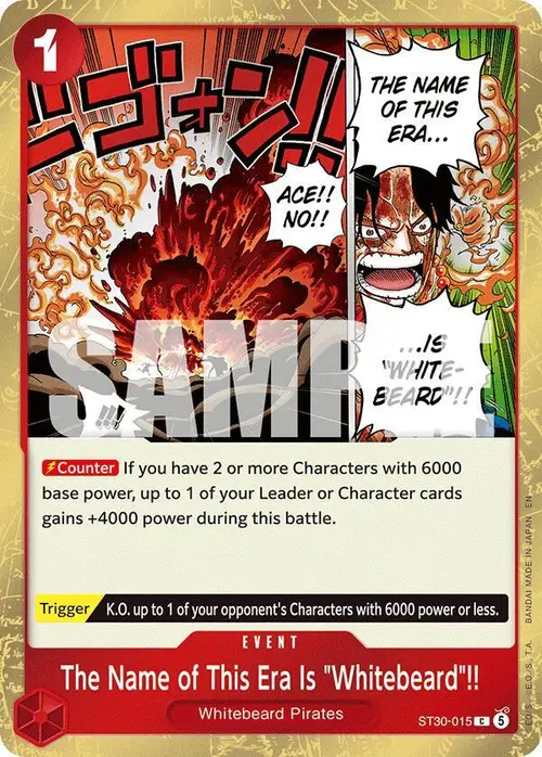 The Name of This Era Is "Whitebeard"!! card art